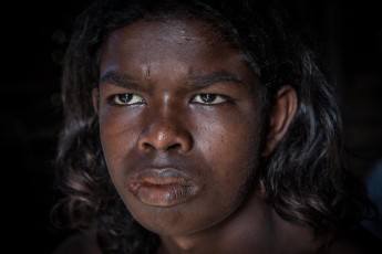 Der Vedda Tupiya (16 Jahre).