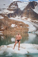 Wonderfully refreshing – a swim in Buehler Lake.