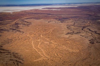 Eine riesenhafte Menschenfigur, der Marree Man, das größte Bodenbild der Südhalbkugel, gibt seit seiner mysteriösen Entstehung 1998 Rätsel auf – Schöpfer unbekannt, Zweck ungeklärt.