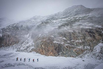 Master of superlatives: the Great Aletsch Glacier is the longest (22.6 km), largest (81.7 km) and thickest (up to 900 m) glacier in the Alps.