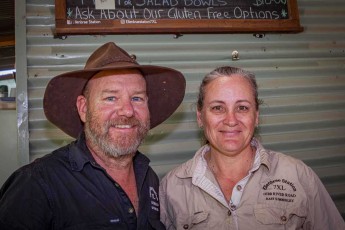 Mark und Fiona Sulman, die herzlichen Betreiber der Ellenbrae Station, empfangen Besucher mit der unverfälschten Gastfreundschaft und Hemdsärmeligkeit des australischen Outbacks.