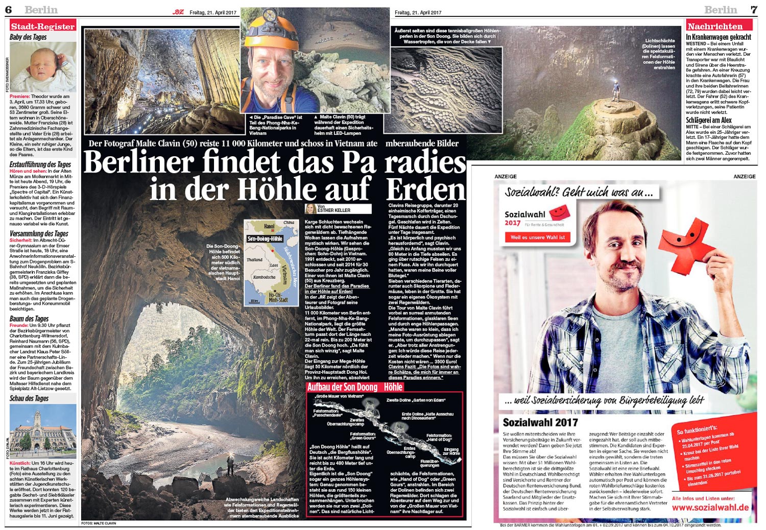 Der Fotograf Malte Clavin (50) reiste 11.000 Kilometer und schoss in Vietnam atemberaubende Bilder