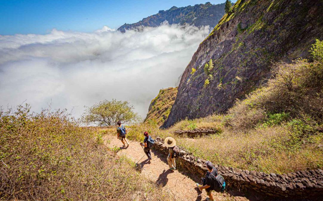 Cape Verde: walking where clouds graze